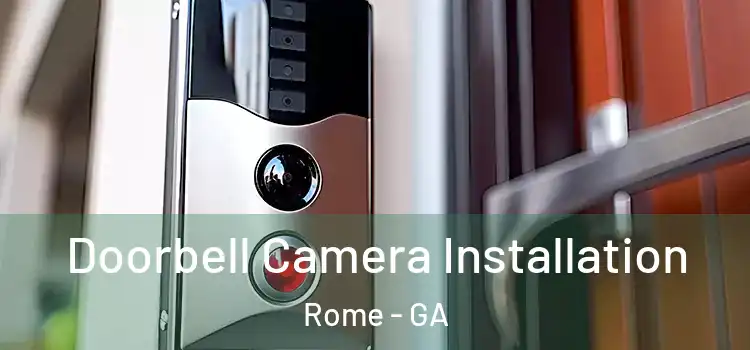  Doorbell Camera Installation Rome - GA