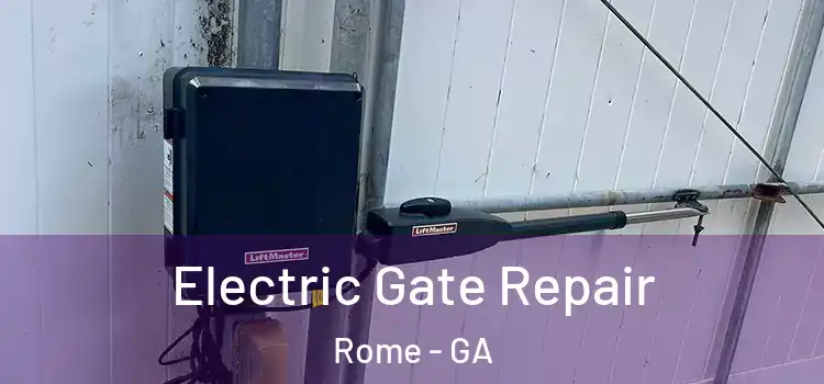 Electric Gate Repair Rome - GA
