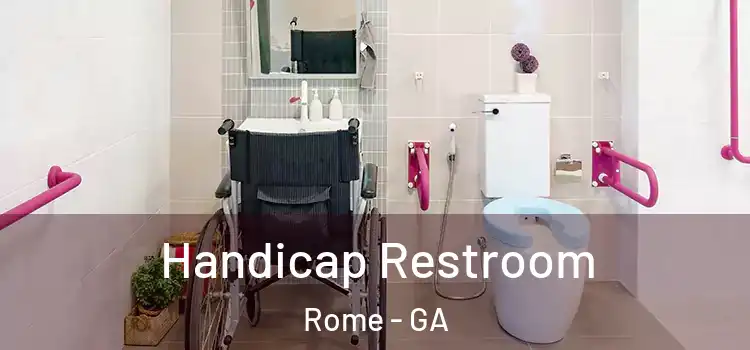Handicap Restroom Rome - GA