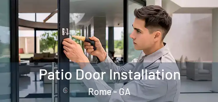 Patio Door Installation Rome - GA