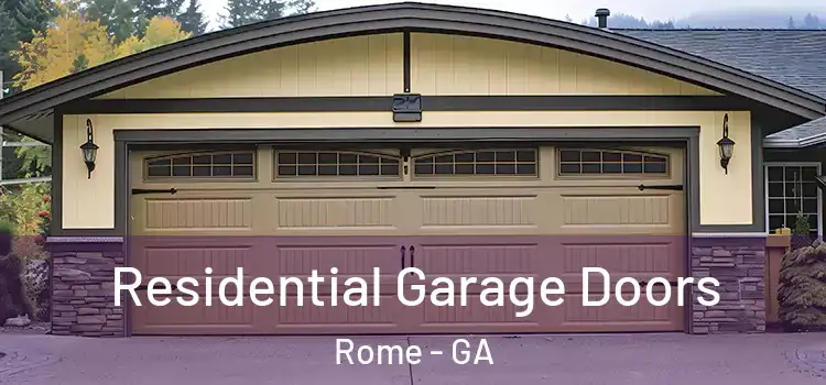  Residential Garage Doors Rome - GA